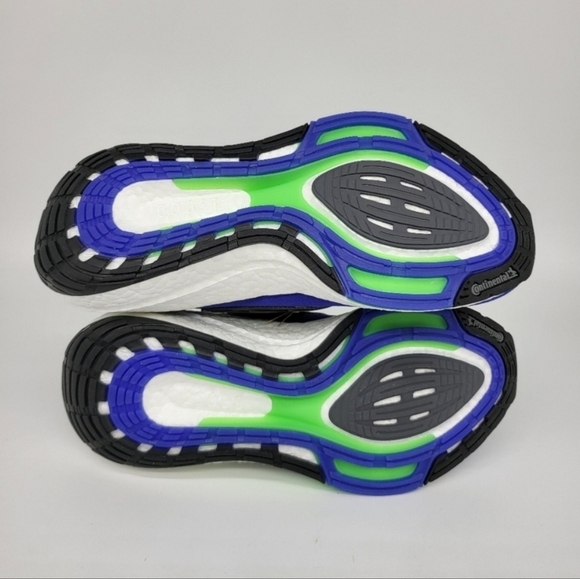 New Adidas Ultraboost 21 'Sonic Ink Screaming Green' Men's Running Shoe Size 7.5 - Picture 7 of 7